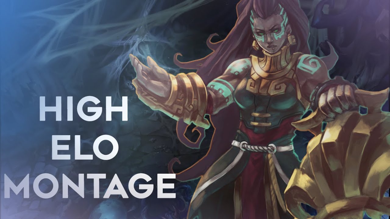 HIGH ELO MONTAGE #1 - PHREAK TROLLING ZIRENE BY STEALING HIS PENTAKILL :D