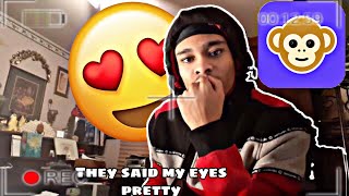 COUNTING HOW MANY TIMES GIRLS SAY MY EYES PRETTY | MONKEY APP