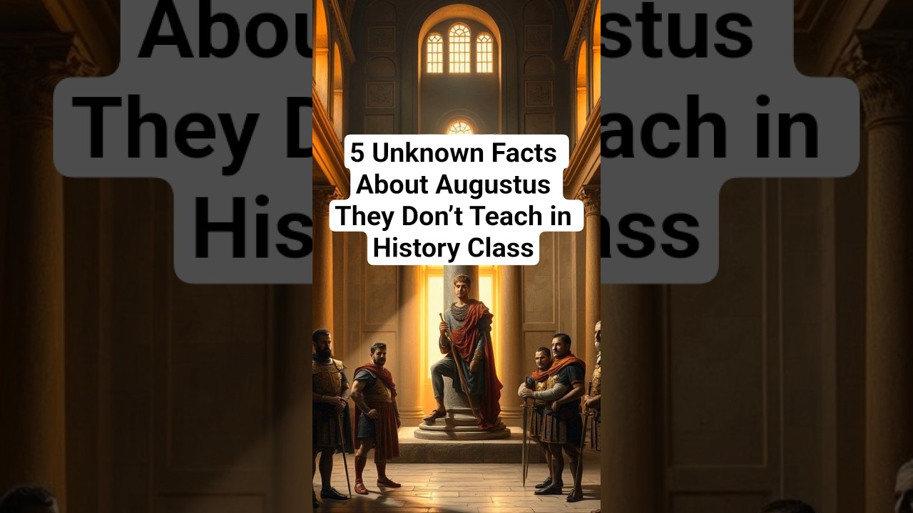 5 Unknown Facts About Augustus They Don’t Teach in History Class