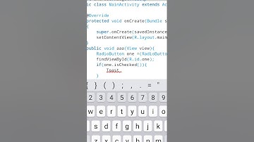 AIDE Tutorial- 11 Radio Button