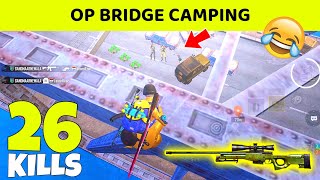 😂 OP BRIDGE CAMP WITH AWM IN PUBG MOBILE - SAMSUNG,A3,A5,A6,A7,J2,J5,J7,S5,S7,S9,A10,A20,A30,A50,A70