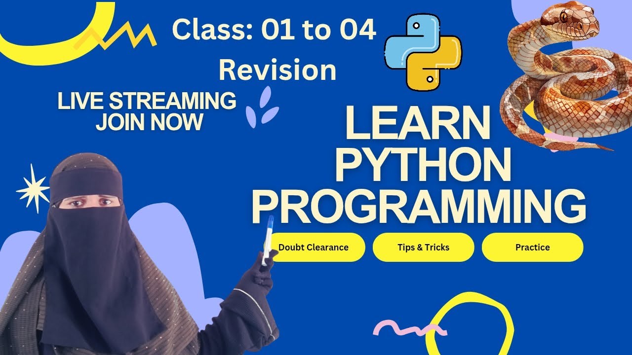 Python Programming Revision Class - YouTube