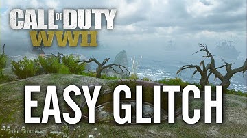 COD WW2 - Easy Top of Map Glitch on Pointe Du Hoc
