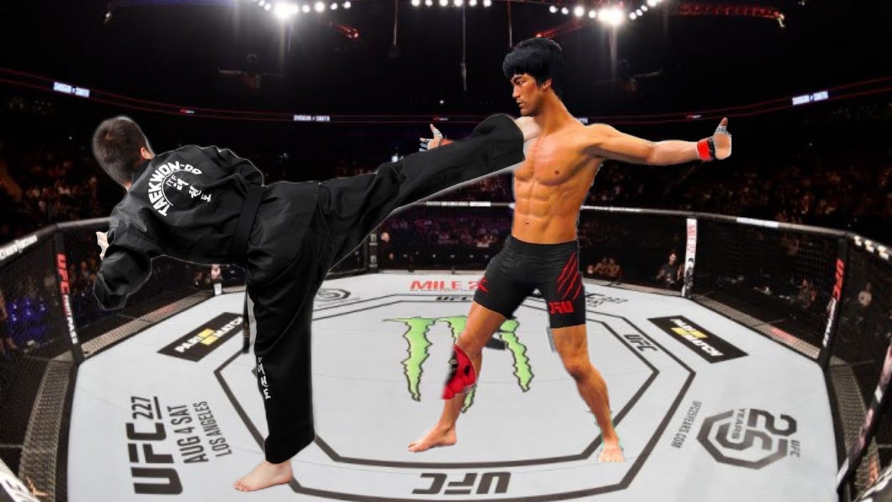 Bruce Lee vs Cobra Kai ( EA Sports UFC 4 ) wwe mma