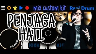 PENJAGA HATI BY ARI LASSO  ||  COVER REAL DRUM