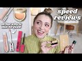 Speed Reviews 💖 the makeup that is AMAZING &amp; the ones that.... aren&#39;t 😅