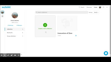 Create New Collection in Wakelet