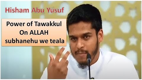Stop Overthinking Discover the Power of Tawakkul-Hisham Abu Yusuf #hishamabuyusuf #tawakkul #allah