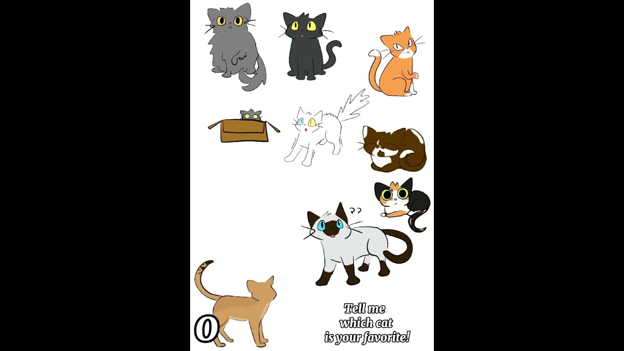 O's drawing. Which one is your favorite? 