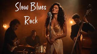 🎸 Janis Joplin × Amy Winehouse 🎸 | Slow Blues Rock Guitar Riffs | Midnight Whiskey Blues