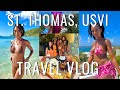 ST. THOMAS, USVI TRAVEL VLOG | LIT GIRLS TRIP! | Sunshine Locd