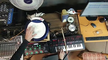 Dawless dnb jam (korg wavedrum, roland jd-xi, boss rc-505)