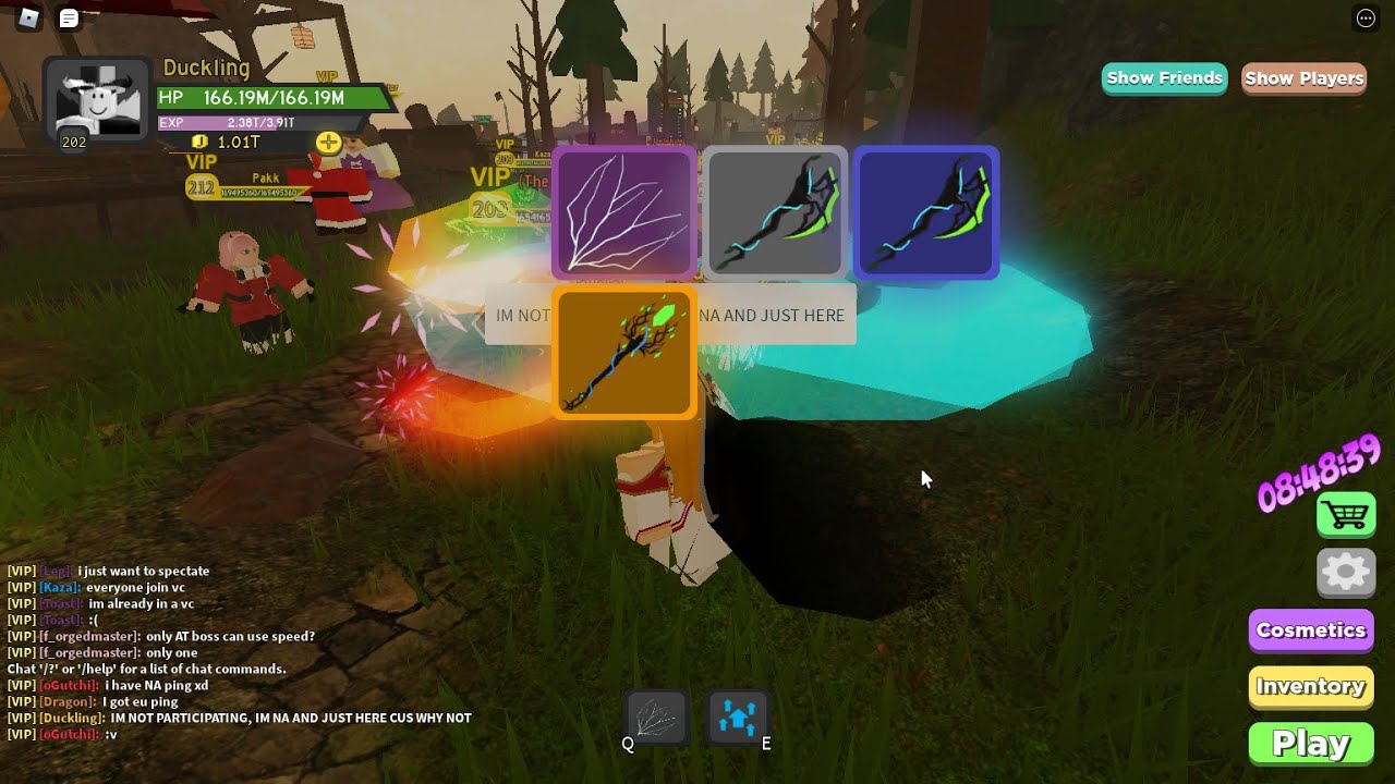 Enchanted forest mage legendary drop from daily | Dungeon Quest (Roblox)