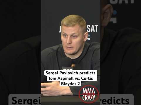 Sergei Pavlovich predicts