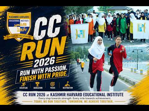 CC RUN 2026 at Kashmir Harvard Educational Institute