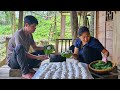 Entrepreneurial journey  harvest ant eggs and make ant egg cakes to sell