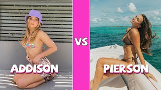 Addison Rae Vs Pierson TikTok Dances Compilation