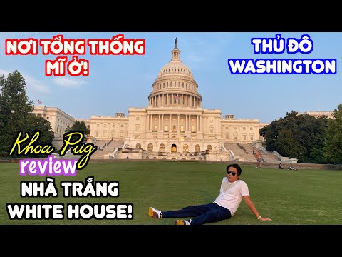 Video: Bản đồ Nhà Trắng và Hình Elip ở Washington, DC