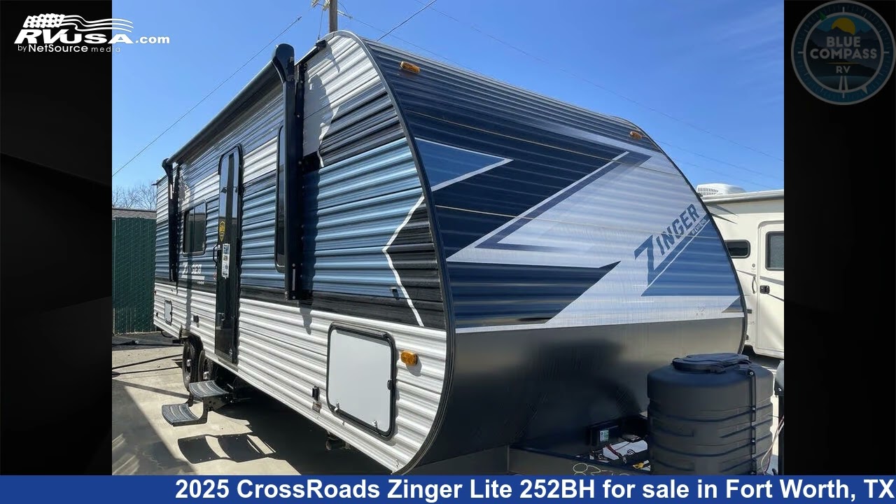 Magnificent 2025 CrossRoads Zinger Lite Travel Trailer RV For Sale in Fort Worth, TX | RVUSA.com