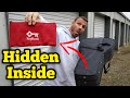 FOUND BANK BAG HIDDEN INSIDE I Bought Abandoned Storage Unit Locker Opening Mystery Box Storage War