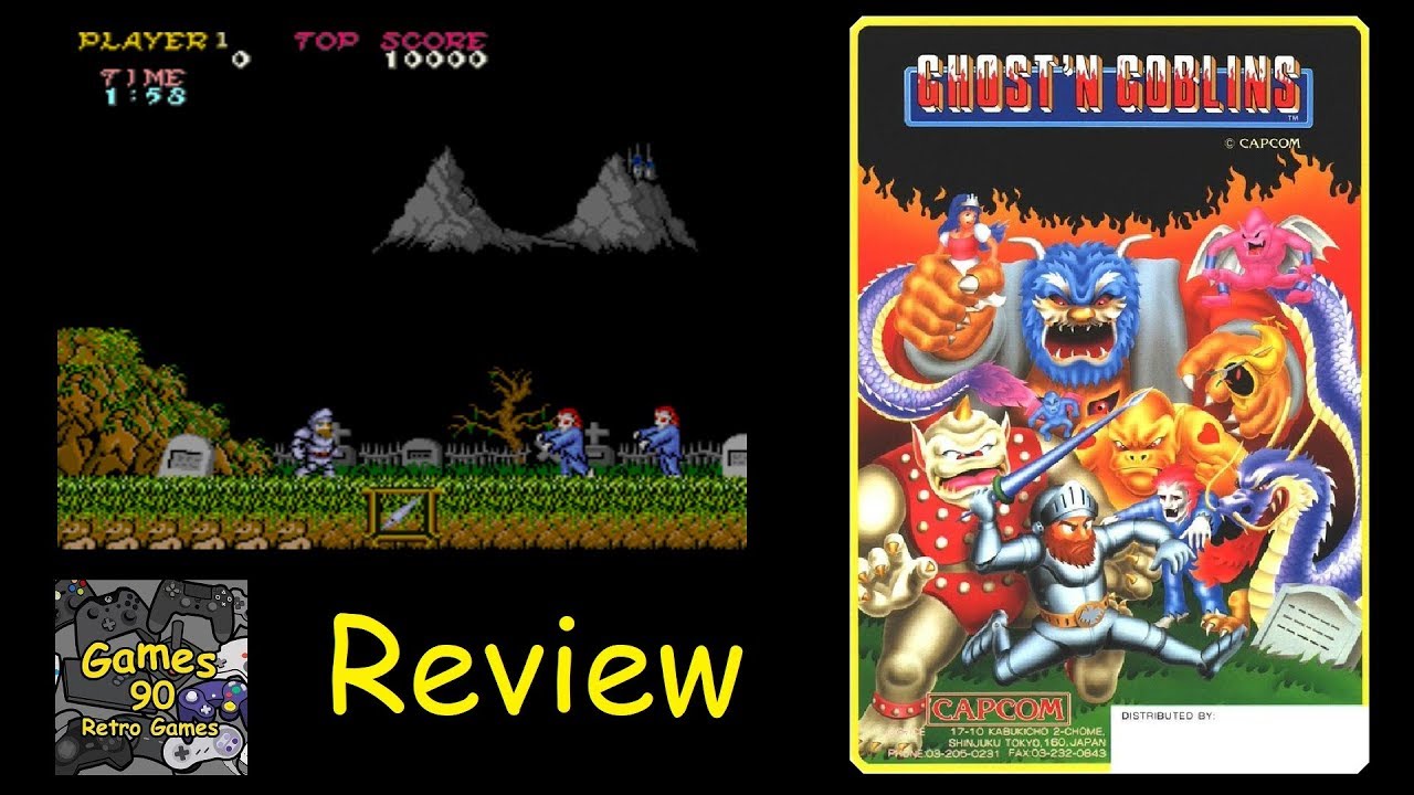 Ghost`n Goblin. Arcade. Capcom 1985. - YouTube