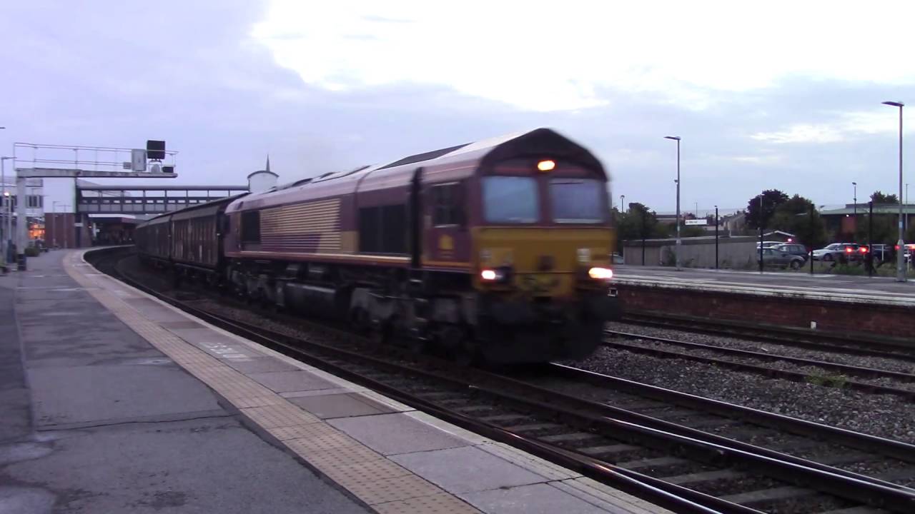 66014 at Gloucester with Enterprise for Didcot on 26/9/16
