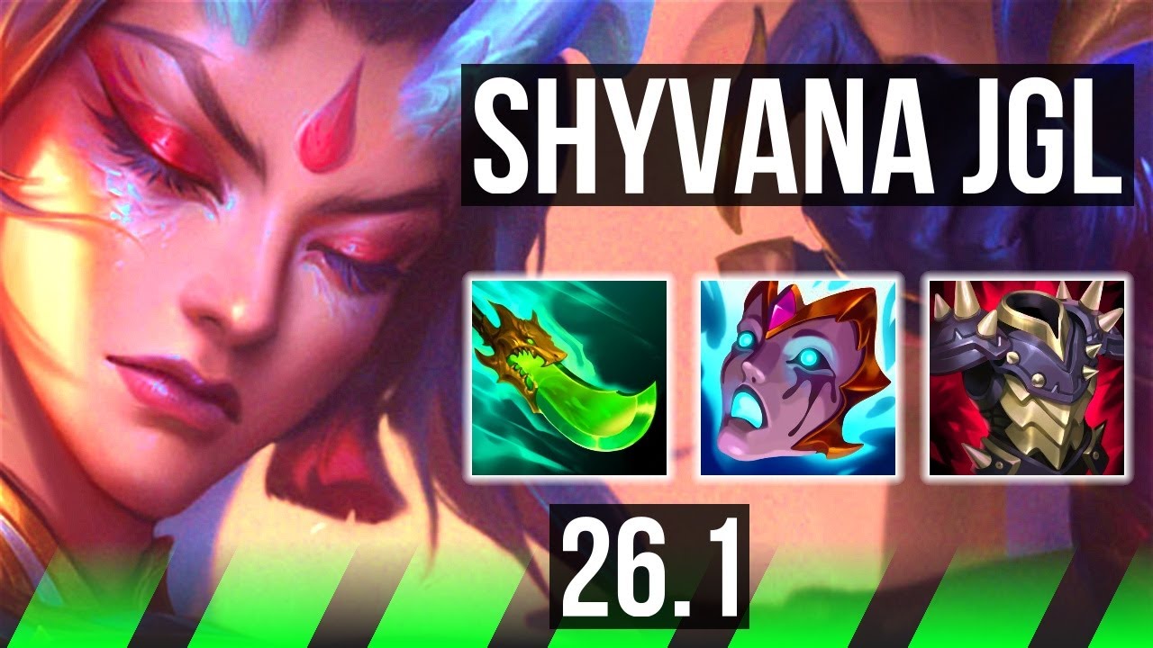 SHYVANA vs AMBESSA (JGL) | 45K damage | EUW Master | 26.1