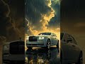 Golden Storm Over Rolls-Royce #RollsRoyce #LuxuryCar #FantasyRain#shorts