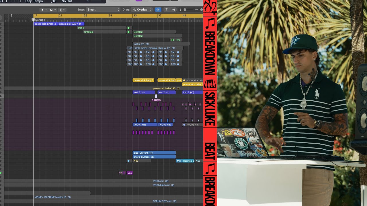 Sick Luke - BEAT BREAKDOWN: MONEY MACHINE & TESTA O CROCE