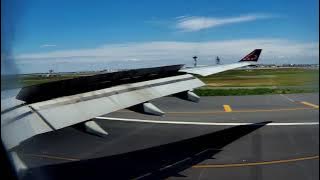 Landing at JFK airport, onboard flight SN501 EBBR-KJFK