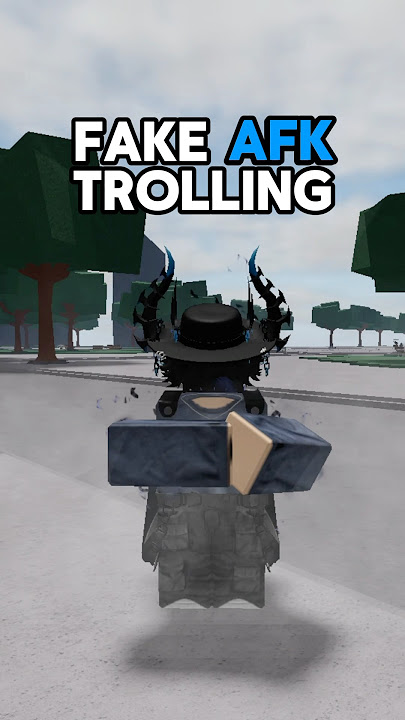 Pretending to Be AFK… Then I Struck #tsb #roblox #shorts
