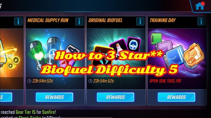 How to 3 Star Catalyst of Change Tier 13 - Marvel Strike Force : r/iF2PGames