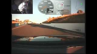 Bathurst Mountain Straight Hill Climb Run1 VS Commodore L67 run 4