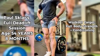 My Exact Deadlift Workout at 54