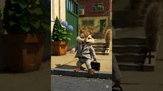 망한 회사원 다람쥐 / A disheveled office worker squirrel