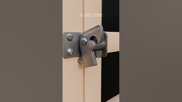 Automatic swing gate latch, lock
