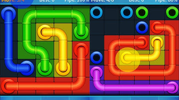 Connect Pipe Line Art Puzzle - Classic Pipe Line Water Flow - Android Gameplay #2