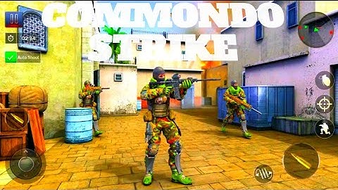 Real Commando Shooting 3D Games Gun Games Offline _ Android GamePlay #2