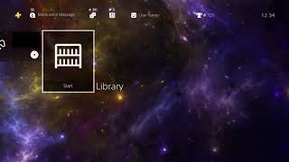 Awesome Cosmos Dynamic Theme PS4