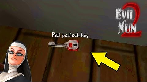 How to Find & Use the Red Padlock Key in Evil Nun 2