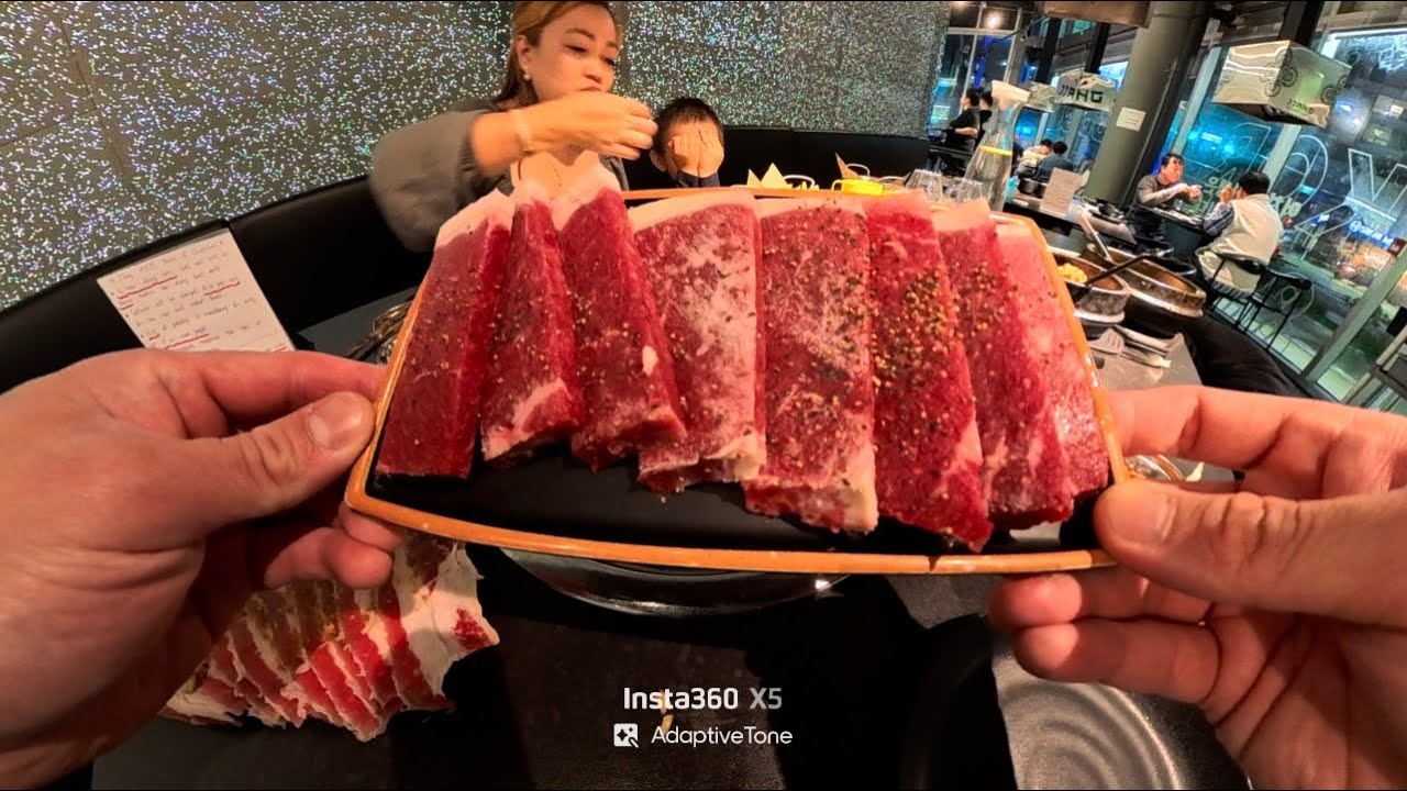 AYCE KOREAN BBQ #jjang #korean #koreanfood #bbq #ayce #food #mukbang #asmr #pov #foodie #foodvlog 