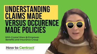 Contract Drafting: Insurance Know-How for Contract Lawyers