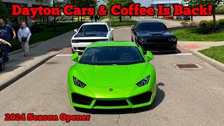 Dayton Cars and Coffee Is Back! (2024 Season Opener)