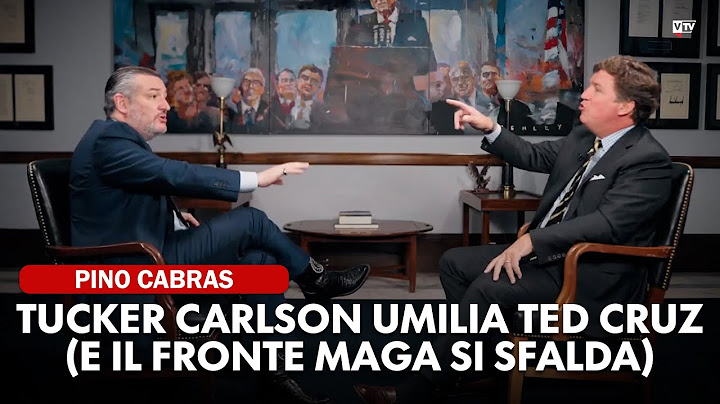 Carlson umilia Cruz, il fronte Maga si spacca e tornano i neocon