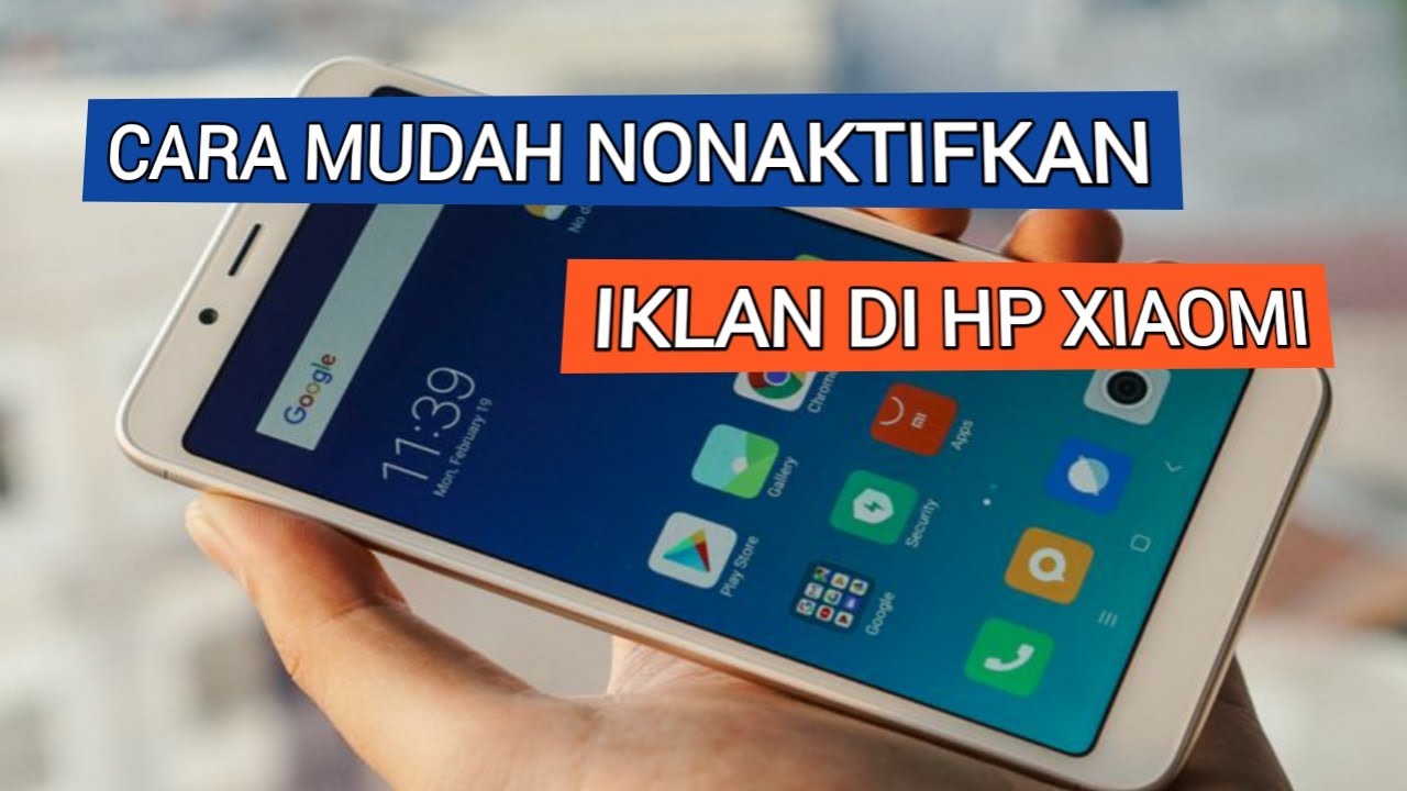 CARA MENONAKTIFKAN IKLAN DI HP XIAOMI