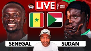 🔴 SENEGAL vs SUDAN WATCH ALONG | Full Match Reaction | AFCON 2025