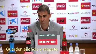 Garitano Abandona La Rueda De Prensa