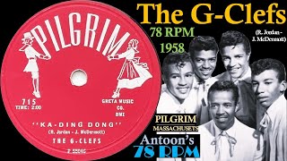 The G-Clefs | Ka-Ding Dong | Pilgrim 78 rpm | 1956 USA