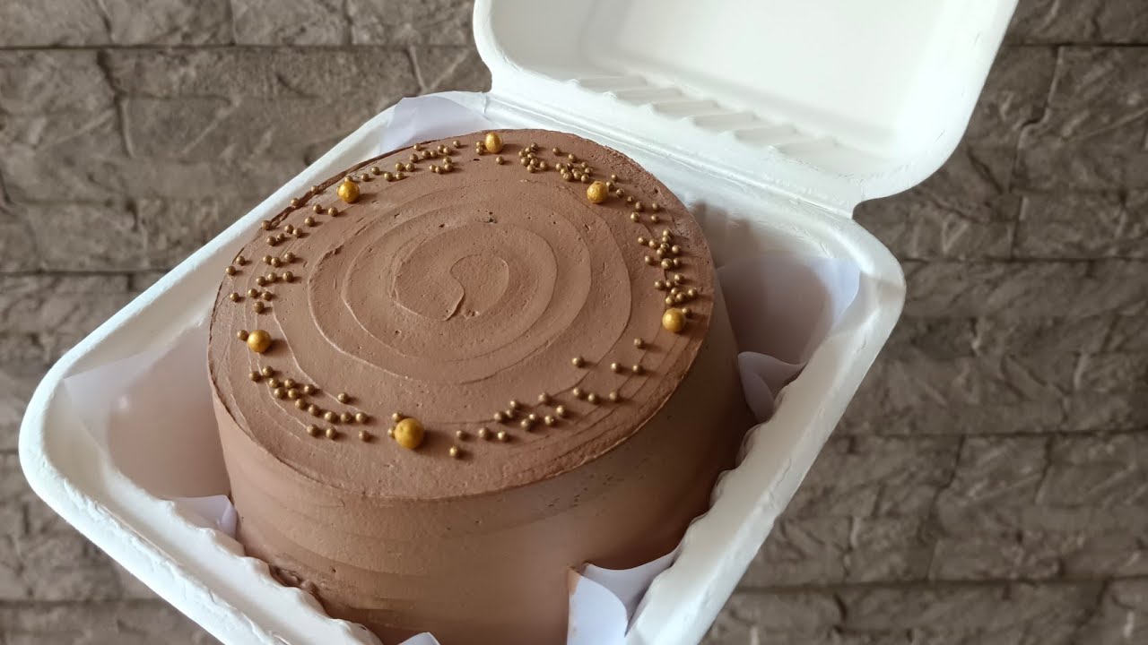 Simple And Elegant Bento Cake Design | Tips And Tricks With Measurements | Packing And Decoration |