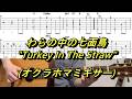 【ギターレッスン】一緒にアレンジ「わらの中の七面鳥"Turkey in the straw"」オクラホマミキサー　Fingerstyle solo guitar By龍藏Ryuzo